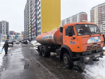 Точки подвоза воды