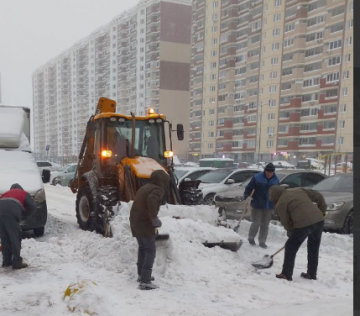 Просим о содействии при уборке снега